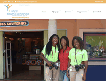 Tablet Screenshot of joystyouthexchangeintl.org